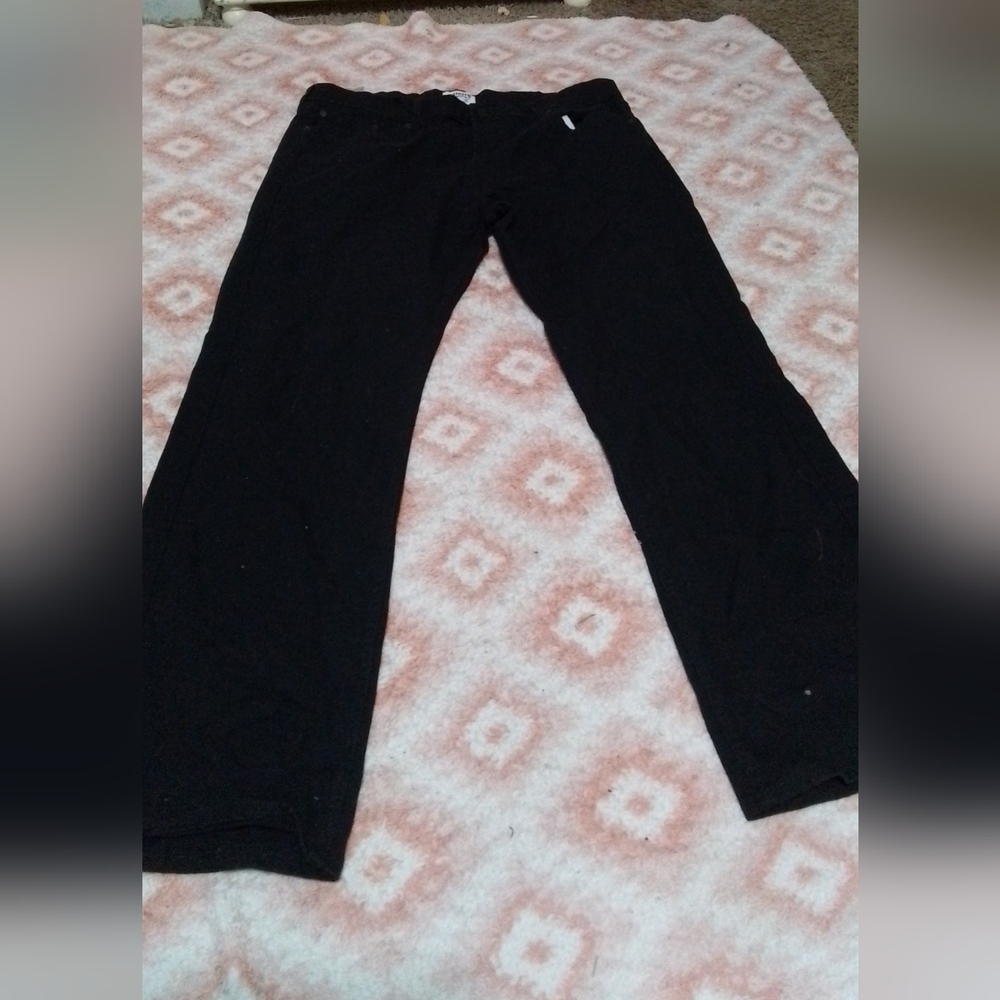 Men's black jeans